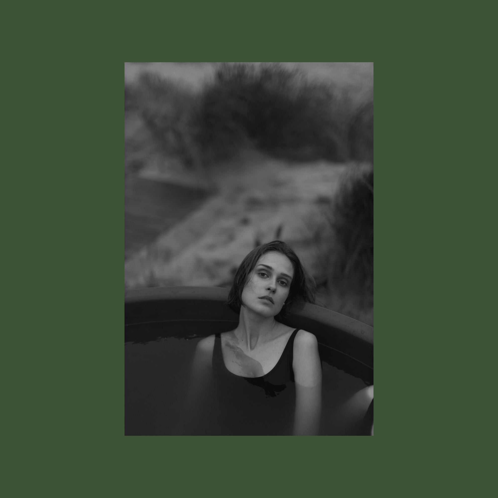 zestaw kosmetyków-zielony